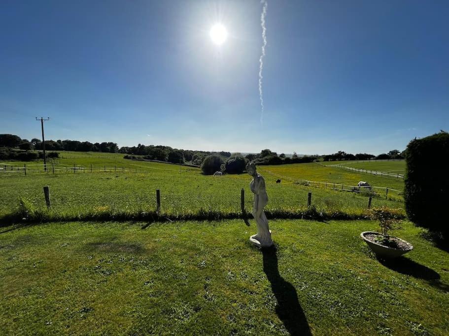 Byre - Farm Cottage On 9 Acre Equestrian Small Holding Salisbury Exteriör bild